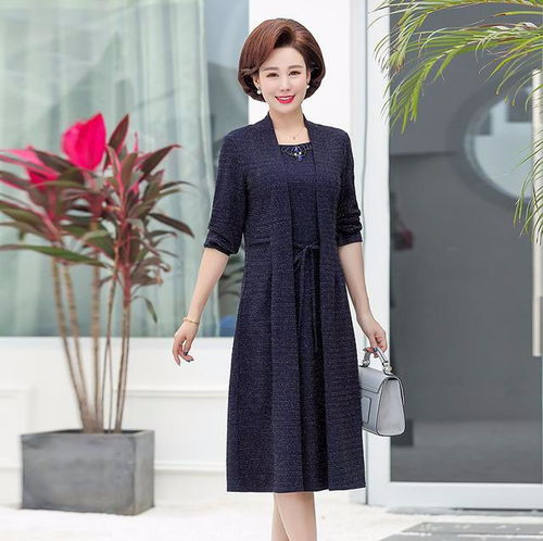 三月春光,试试这新出的阔太裙,70后女人穿,高雅时髦特迷人