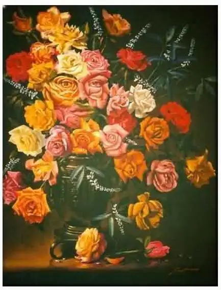 老年痴呆测试图别花时间想,看看你能花几秒找出图中的女人