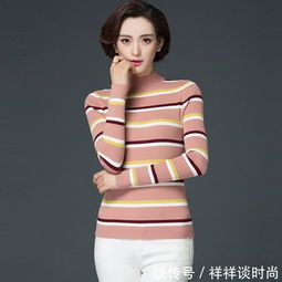 52岁妈妈从不穿保暖衣,这毛衣配棉服洋气减龄,适合60后女人
