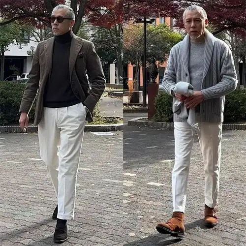同样是50多岁,会穿与不会穿的男人差别有多大太明显