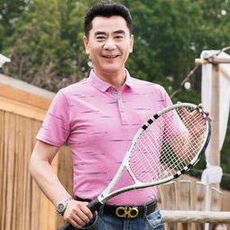 汤河之家短袖t恤带领2018夏天新款中年男装爸爸装中老年上衣图片大全邮乐官方网站