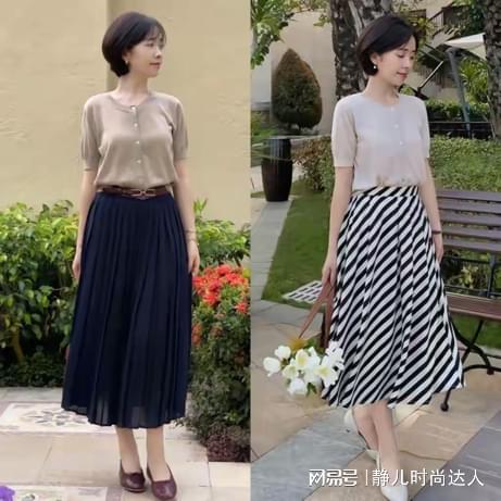四十岁女人穿衣好看的搭配技巧,我总结了这4点,学会了更美
