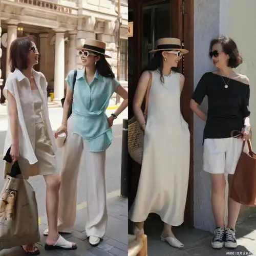 50岁女性夏季穿搭法则优雅简约与轻熟