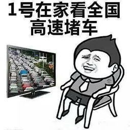 表情包国庆你堵车放假了么