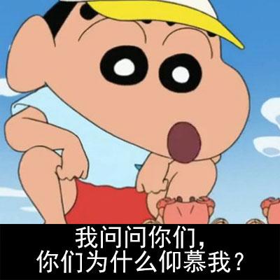 可爱日常蜡笔小新表情包你觉得我是那种人吗我不服我要反抗