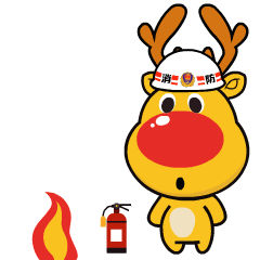 小鹿哈顿卡通动漫吉祥物表情包设计