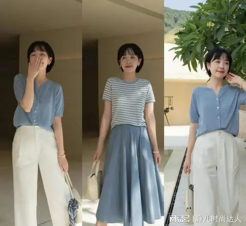 女人过了40岁真的适合这些穿搭衣服简约配色高级,很得体
