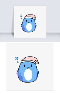 无语表情包图片小企鹅