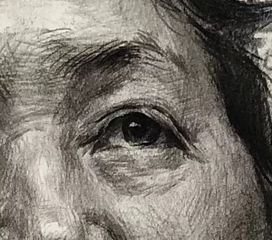细分步骤教你处理素描头像中的细节与整体关系