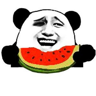 2021夏季吃西瓜的可爱表情包夏季吃瓜人必备的聊天表情