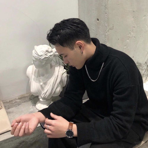 帅气又酷的中年男人头像一个女人