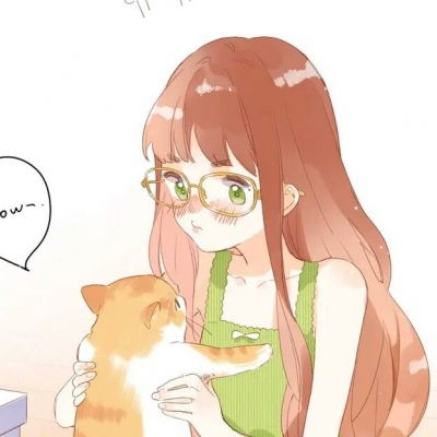动漫女生头像情人节快乐
