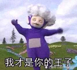 最呆萌表情包天线宝宝带上白纱裙我才是你们的王子