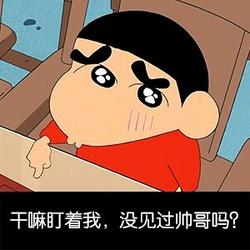蜡笔小新请求加入你的表情库参加战斗小姐,我是来偷你的心的