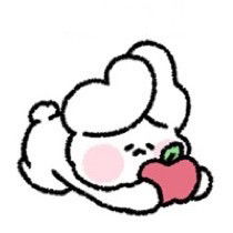 可爱大耳朵兔兔表情包头像