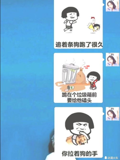 喝醉酒的你,追着条狗跑了很久,表情包给力