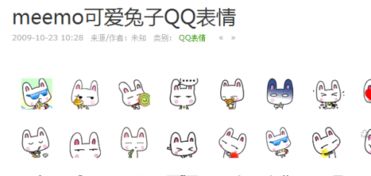 谁知道这个兔子叫什么名字我好想要它的qq表情包