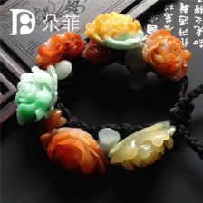 花开富贵金手链