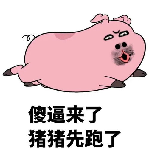 粉色猪头表情包你到底爱不爱猪猪