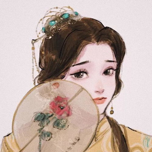 头像中年女绘画迪士尼公主