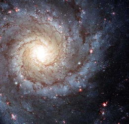 哈勃拍到螺旋幻影星系含1千亿颗恒星