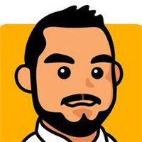 西装大叔白头漫画头像微信头像图片大全