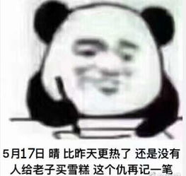 关晓彤长腿熊猫表情包记仇