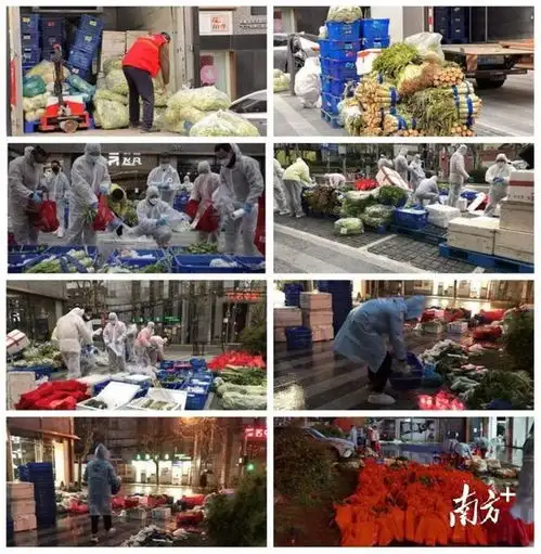 全力保供应这个居民家门口的菜市场日日新鲜供应足
