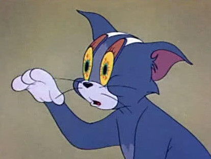 猫和老鼠汤姆手办后,表情包又火了,完美诠释肥宅的一天时光