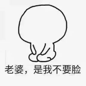 表情包老婆大人,我知道错了