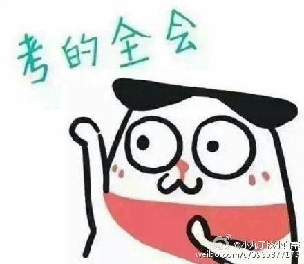 期末备考表情包