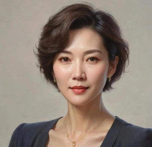 中年女性发型怎么选,侧分波波头很不错,知性时尚显气质