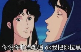 最近火了渣女表情包你说你有点难追,ok我把你拉黑
