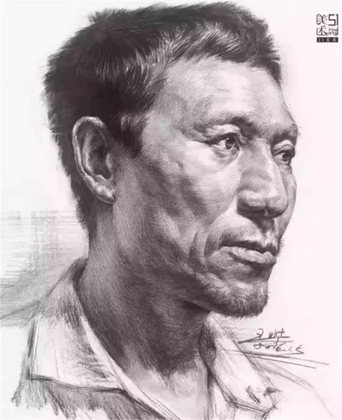 常考老年人头像如何避免画死或僵