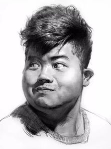 石家庄素描头像四分之三侧面正面年龄特征该怎么画