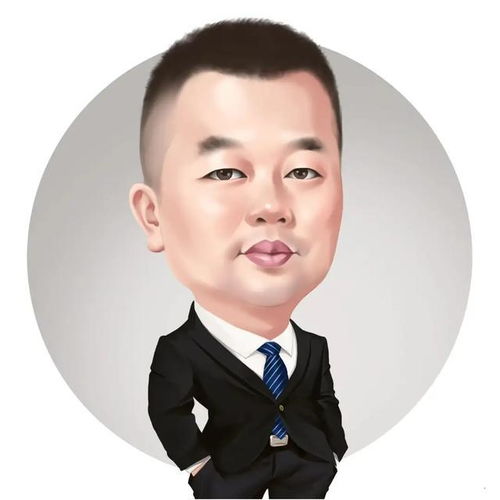 你的微信头像该换了高端商务漫画,突出老板气质和魅力