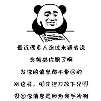 熊猫写日记表情包