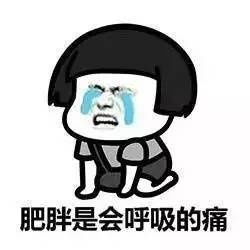 肥胖是会呼吸的痛图片表情包