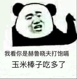 熊猫头表情包聊天结束,告辞