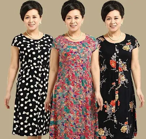 不穿这4类奶奶裙的中年女人,往往品味不太差