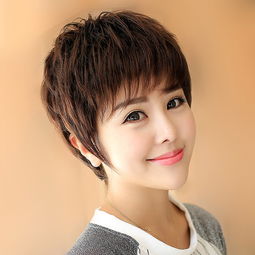 美元素假发女真发混发气质优雅假发女短卷自然逼真女士仿真假头发假发套mr012怎么样好不好