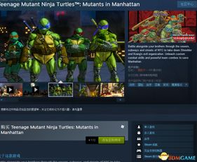 忍者神龟曼哈顿突变pc版锁30帧国区112元