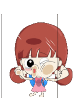 小女孩的表情包