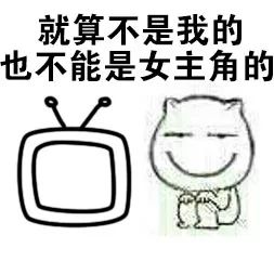 表情包爱看韩剧的妹子