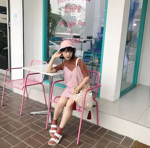 50多张穿搭模板,这个小个子姑娘每张照片都好看
