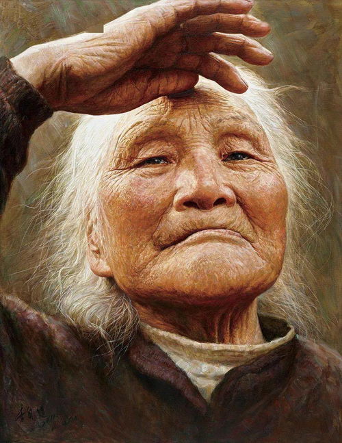 名作画家笔下的父亲很让人感动