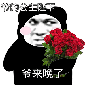 沙雕表情包公主殿下,爷来晚了