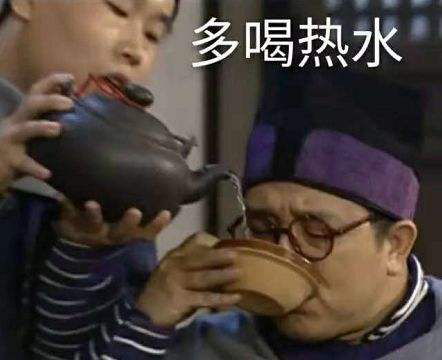 跟蚊子战斗表情包多喝热水