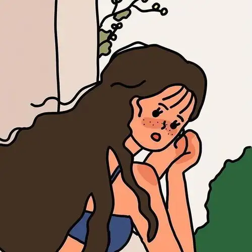 40岁女人的微信头像卡通离婚