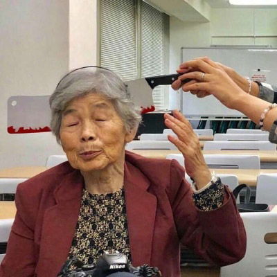 老奶奶真人头像图片七十八十岁老人头像